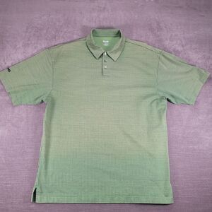PING Performance Dynamics Geometric Golf‎ Polo Shirt Short Sleeve Green Large
